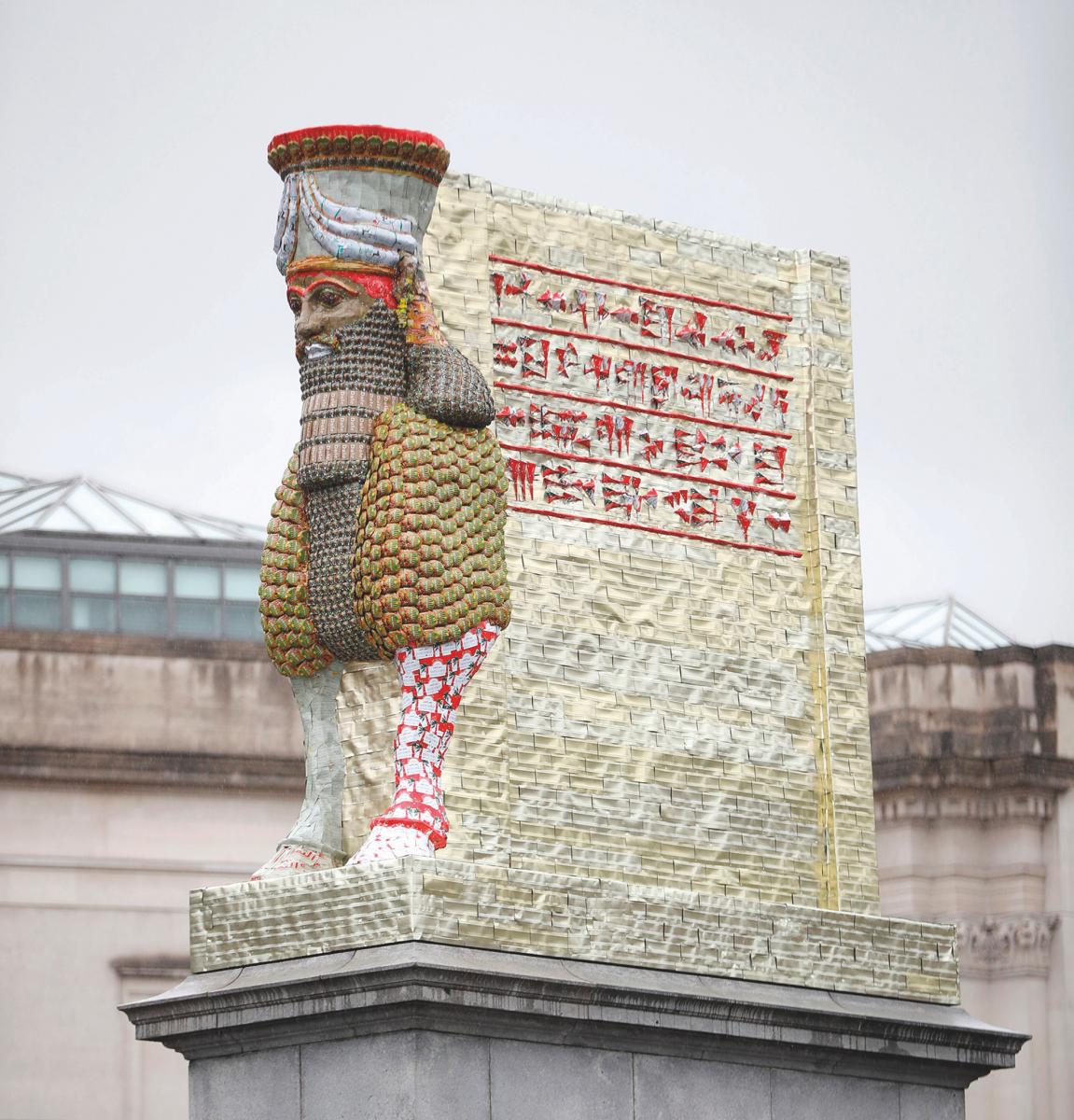 The Invisible Enemy Should Not Exist, Fourth Plinth, 2019