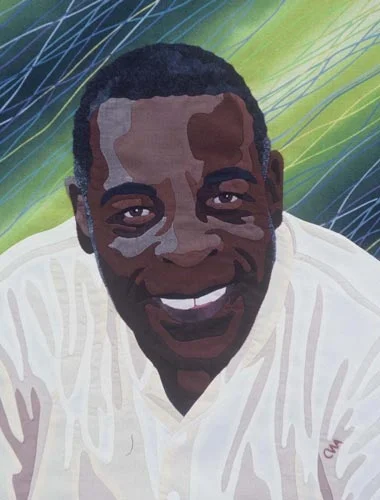 "Ernest," an example of a portrait made in the "About Face" workshop.