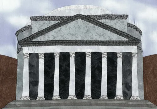 "Pantheon," created in the "If I Were a Carpenter" workshop.