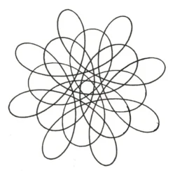 A Whirly Twirly Quilting Design .