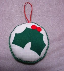 An ornament from the Up or Down? Workshop.