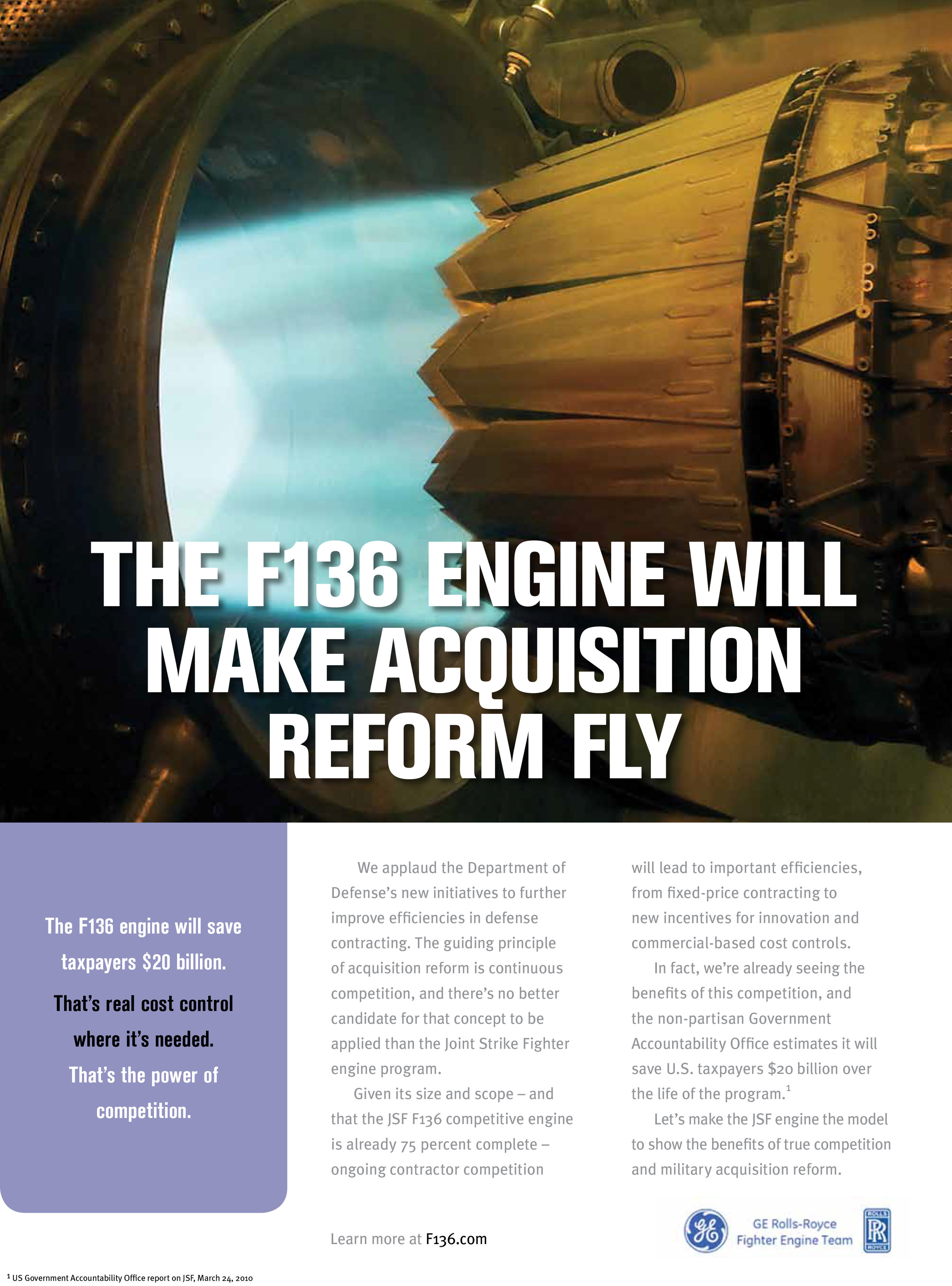 GE Aviation Print Ad