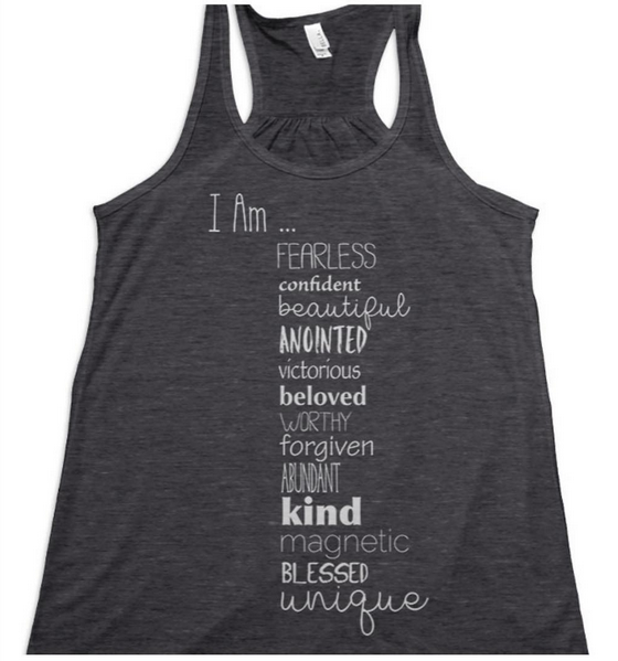 I am (Woman's Flowy Tank)