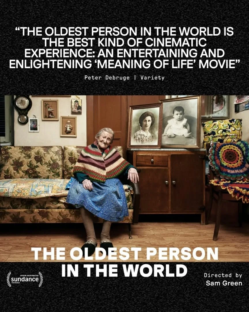 @Variety says &ldquo;THE OLDEST PERSON IN THE WORLD is the best kind of cinematic experience: an entertaining and enlightening &lsquo;meaning of life&rsquo; movie.&rdquo;

#SundanceFilmFestival

https://variety.com/2026/film/reviews/the-oldest-person