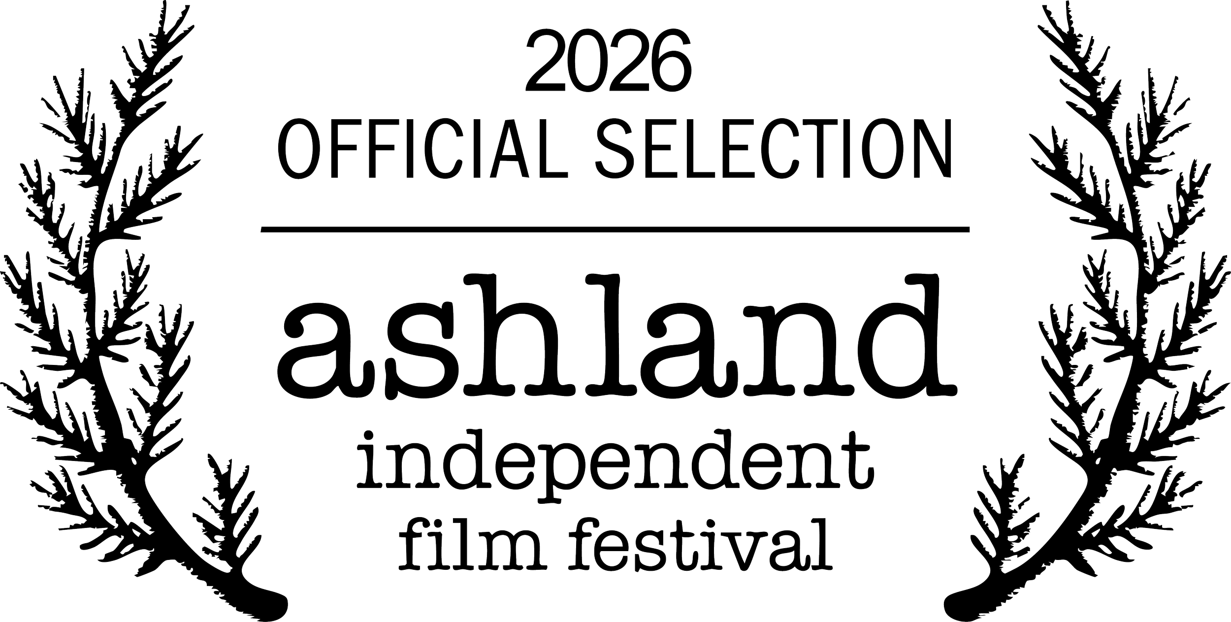 AIFF_Official Selection Laurel_Black_T_2026.png