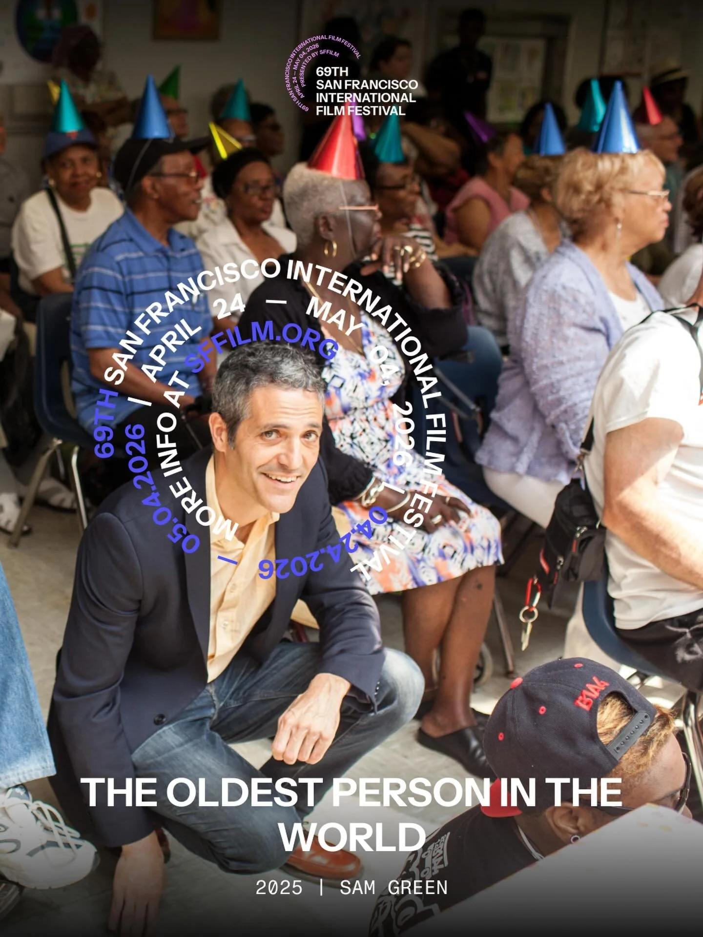 Thank you to @sffilm for screening @theoldestpersonintheworld at this year&rsquo;s festival! Director @sam_b_green will be there in person; come out and say hello!
