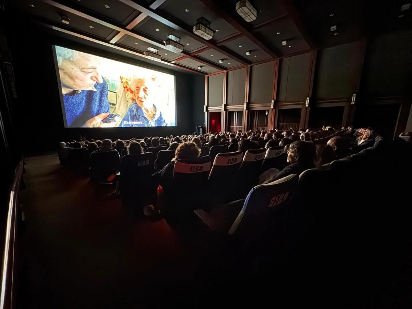 Thanks @sffilm for helping us to share @theoldestpersonintheworld with festival goers and other folks in the Bay Area, including friends and family!