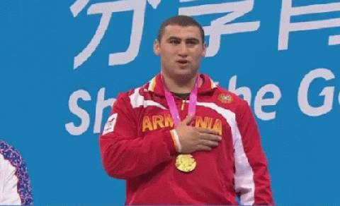 Weightlifter Andranik Karapetyan
