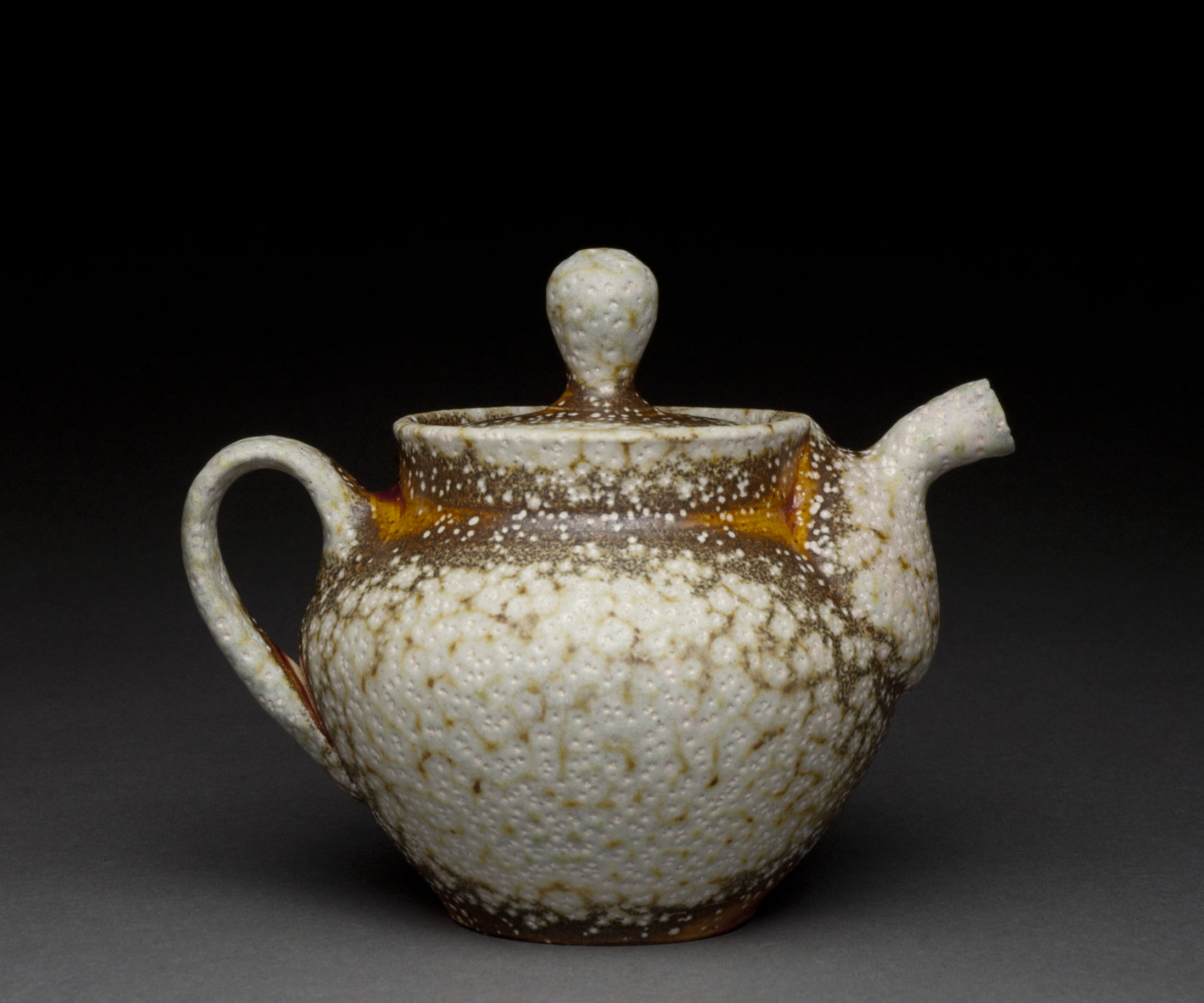    Teapot , soda fired stoneware, 2014  
