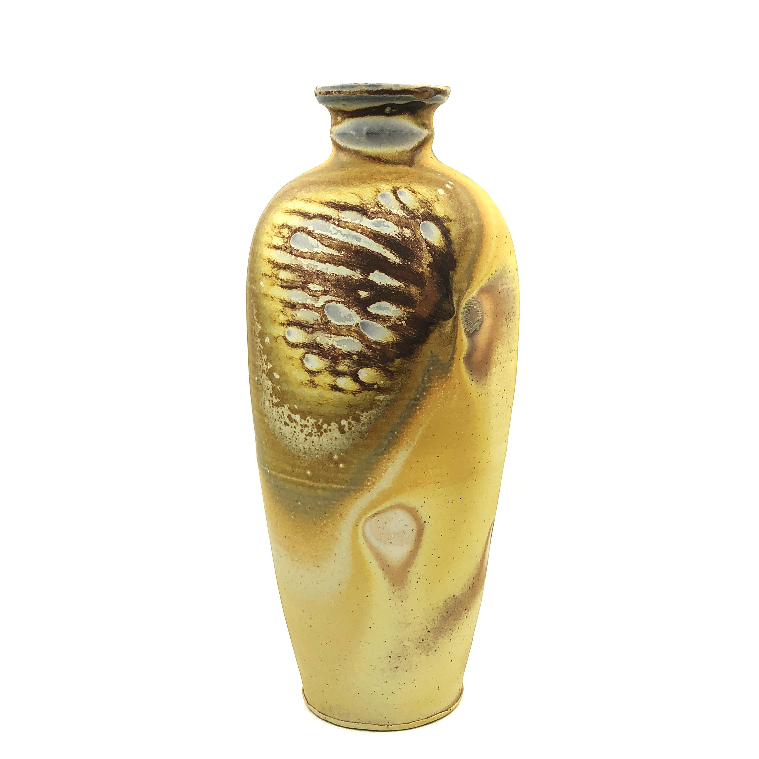   Vase,  soda fired stoneware, 2018 