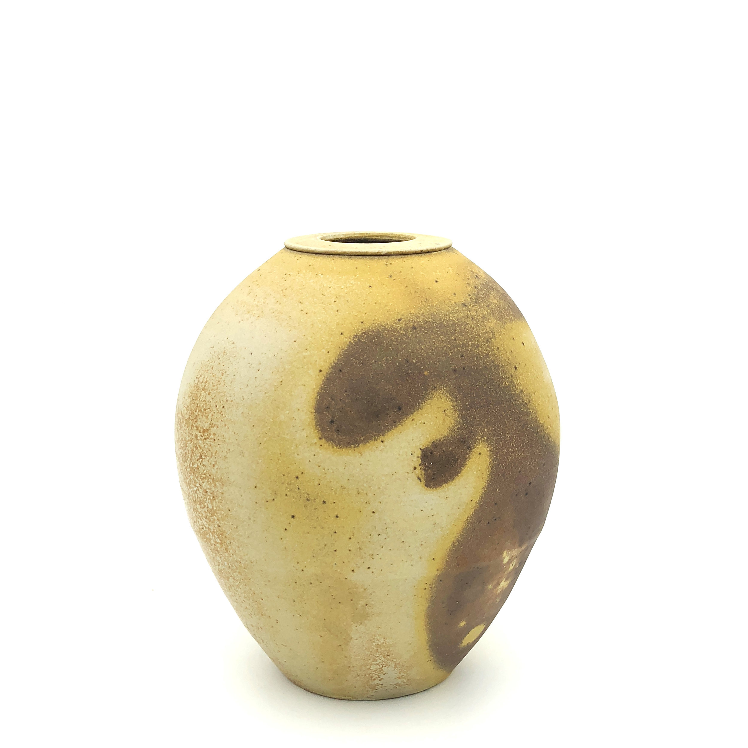   Small Vase,  soda fired stoneware, 2018 
