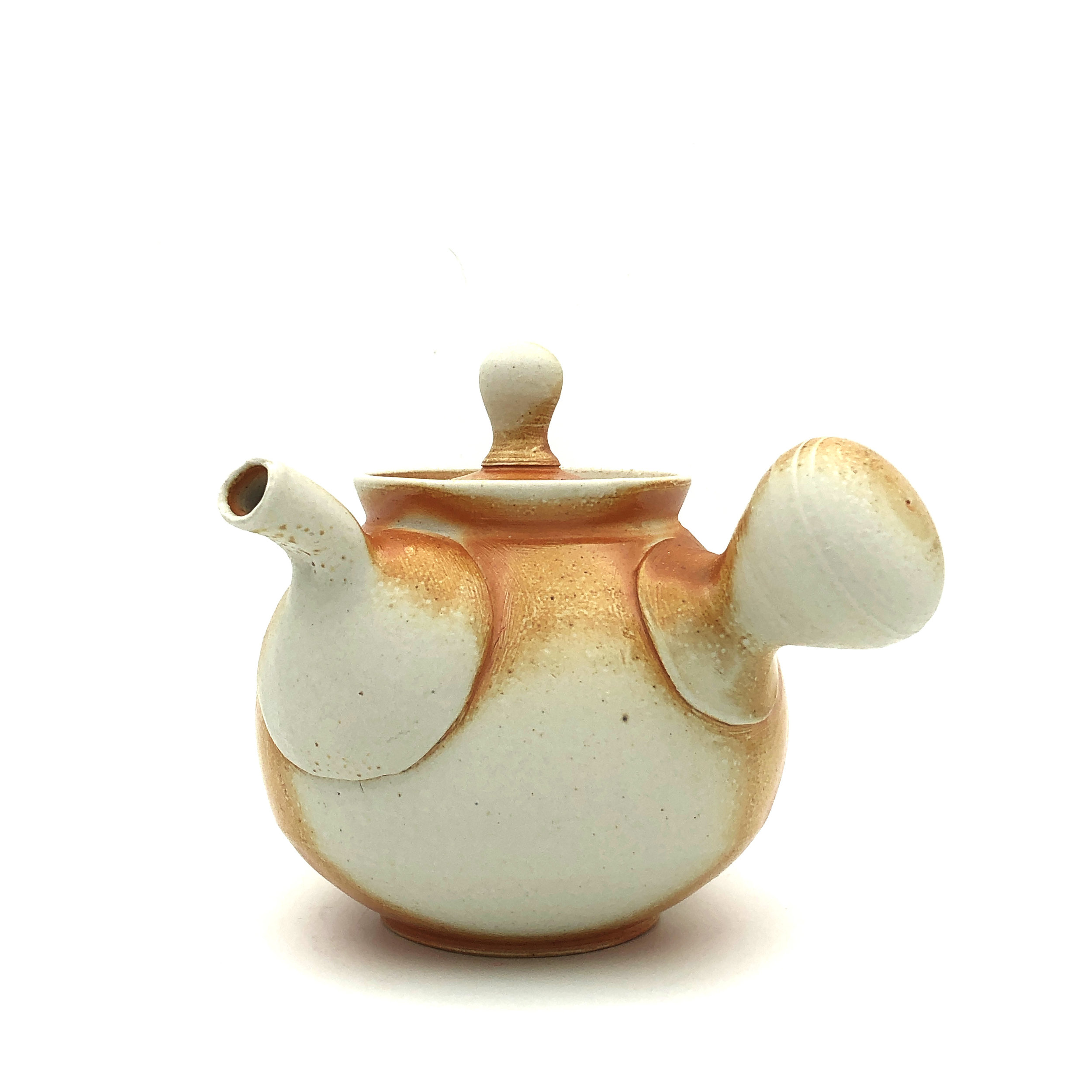   Side-Handled Teapot,  soda fired stoneware, 2018 