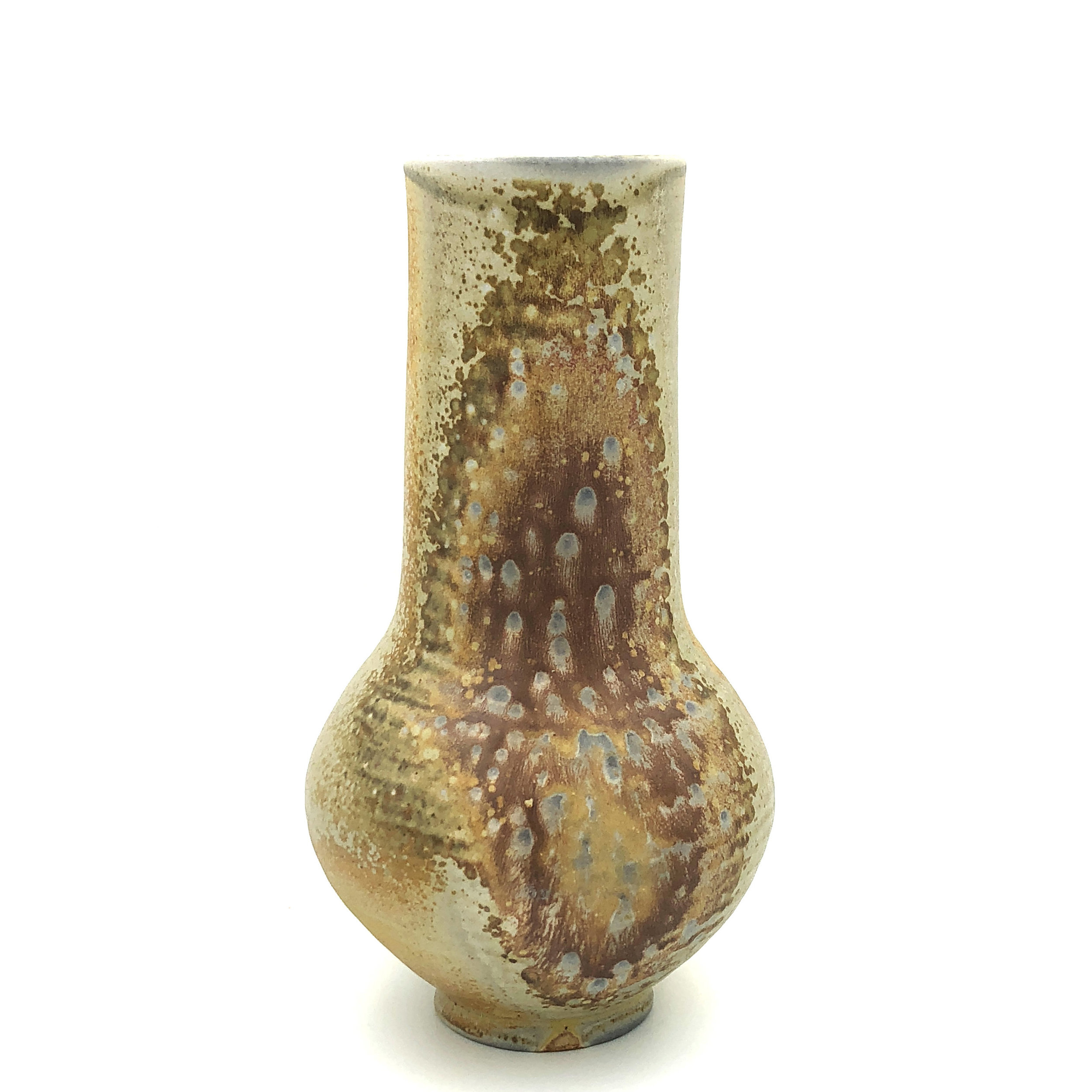   Vase , soda fired stoneware, 2018 