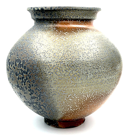   Jar , soda fired stoneware, 2019 