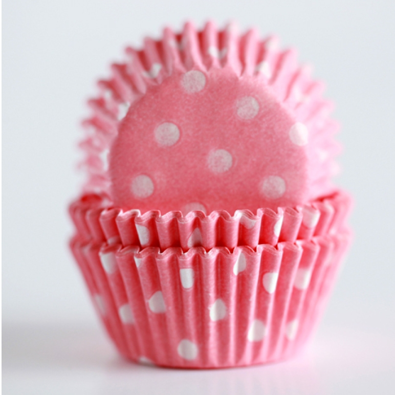 Bake It Pretty Mini Polka Dot Foil Liners