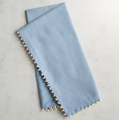 Pearl Trim Napkins