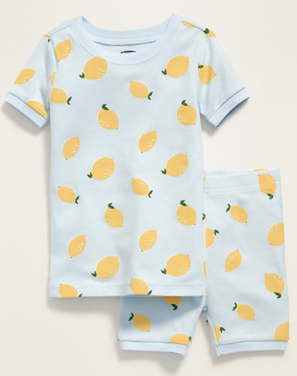 $12 Old Navy lemon pajamas