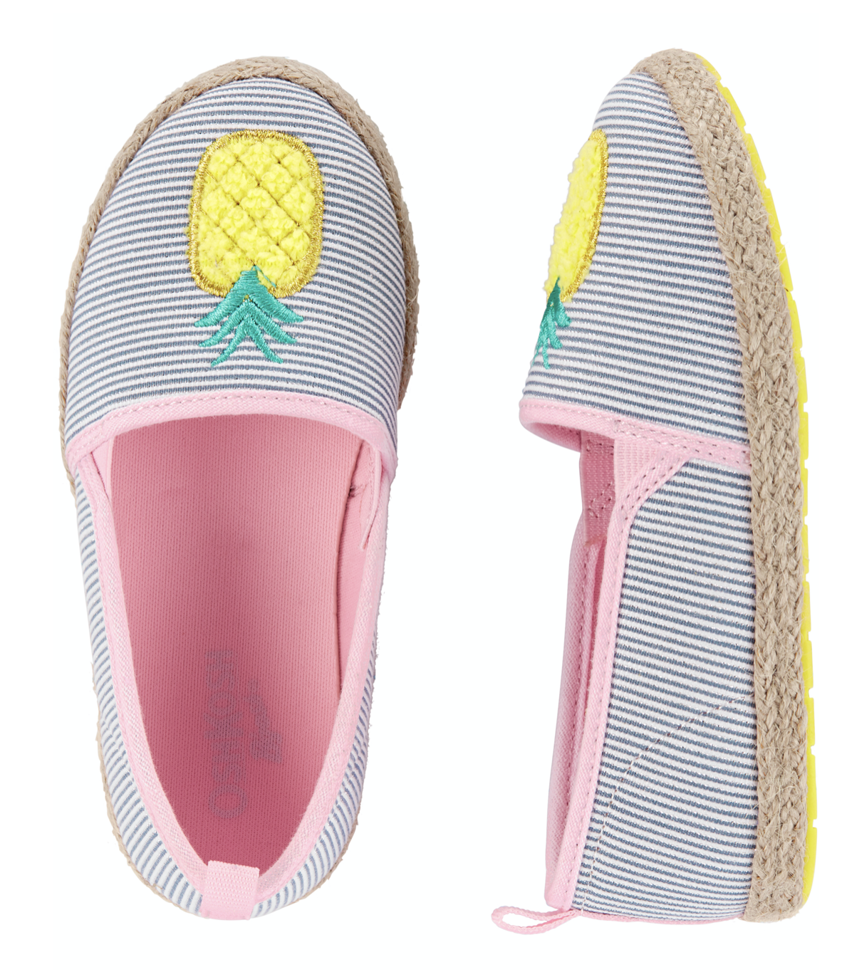 $18 OshKosh pineapple espadrilles