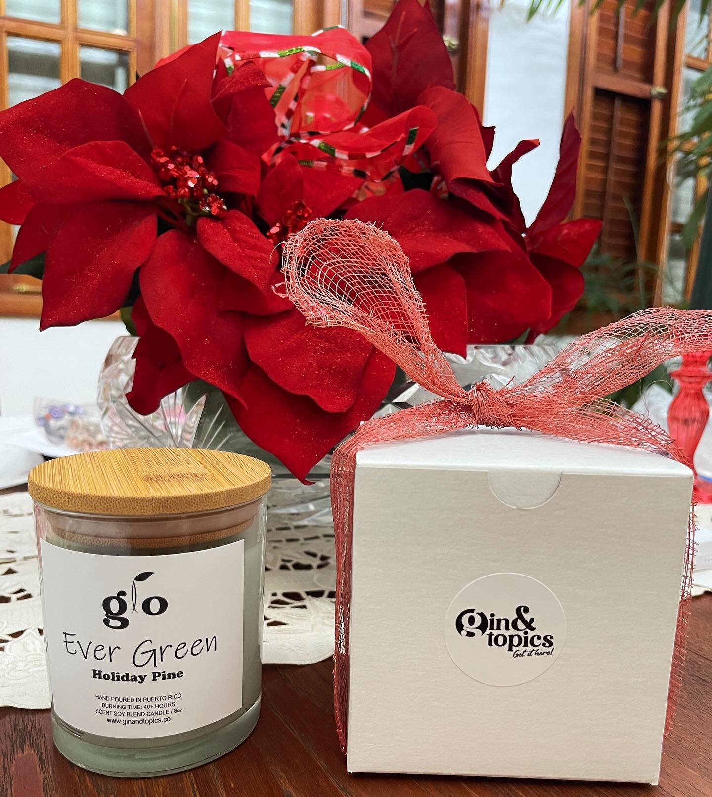 Gin &amp; Topics is back ✨ Just in time for this Holiday Season 🎄  Shop glo #candles 🕯️at @ginandtopicsshop