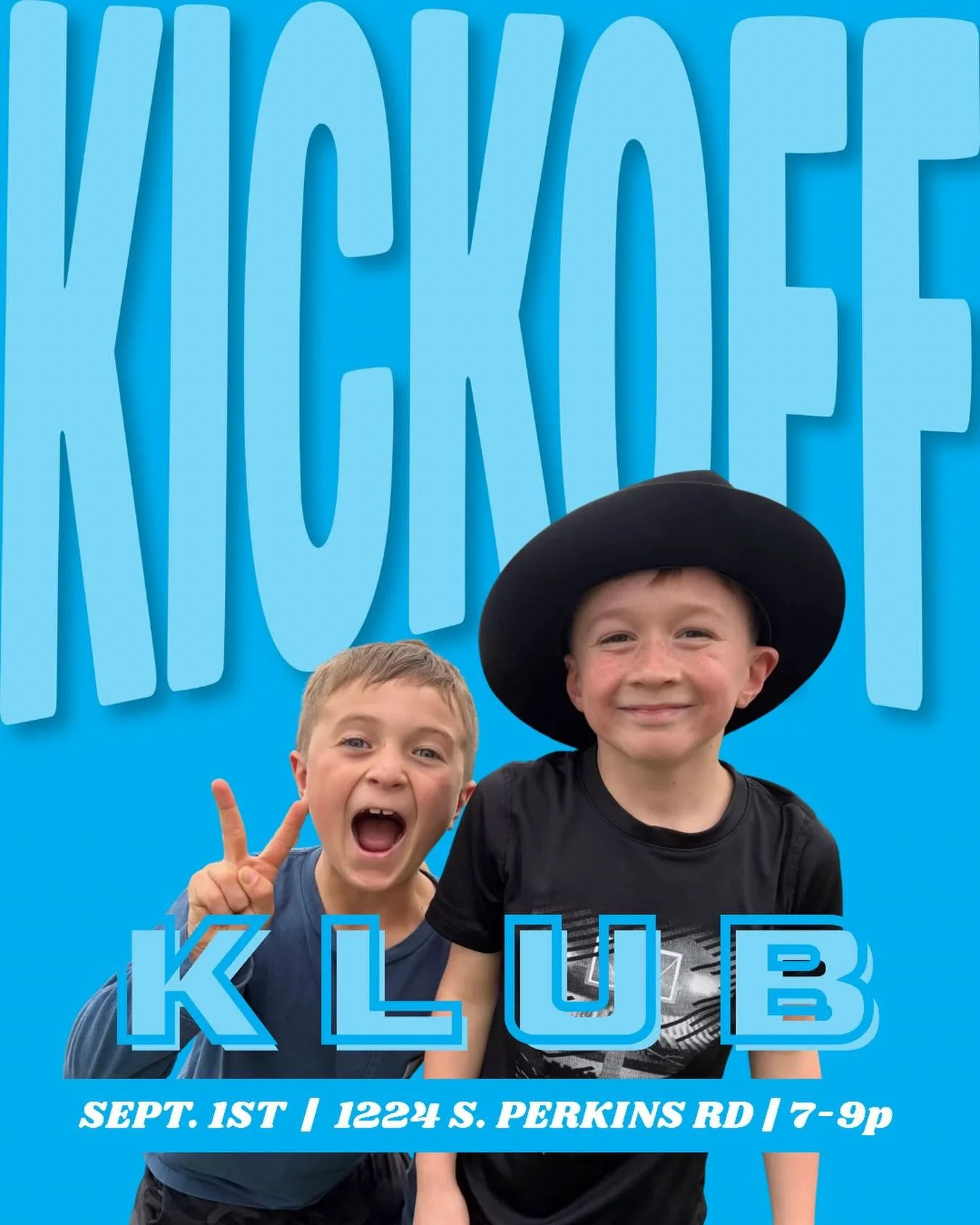 WELCOME BACK STILLWATER KLIFE!!!

We are so excited to kick off another fantastic year with all of our Stillwater KLIFE friends and families! Come join us for dinner and games + meet our new directors, leaders, and other KLIFE families! 

📅 Tuesday,