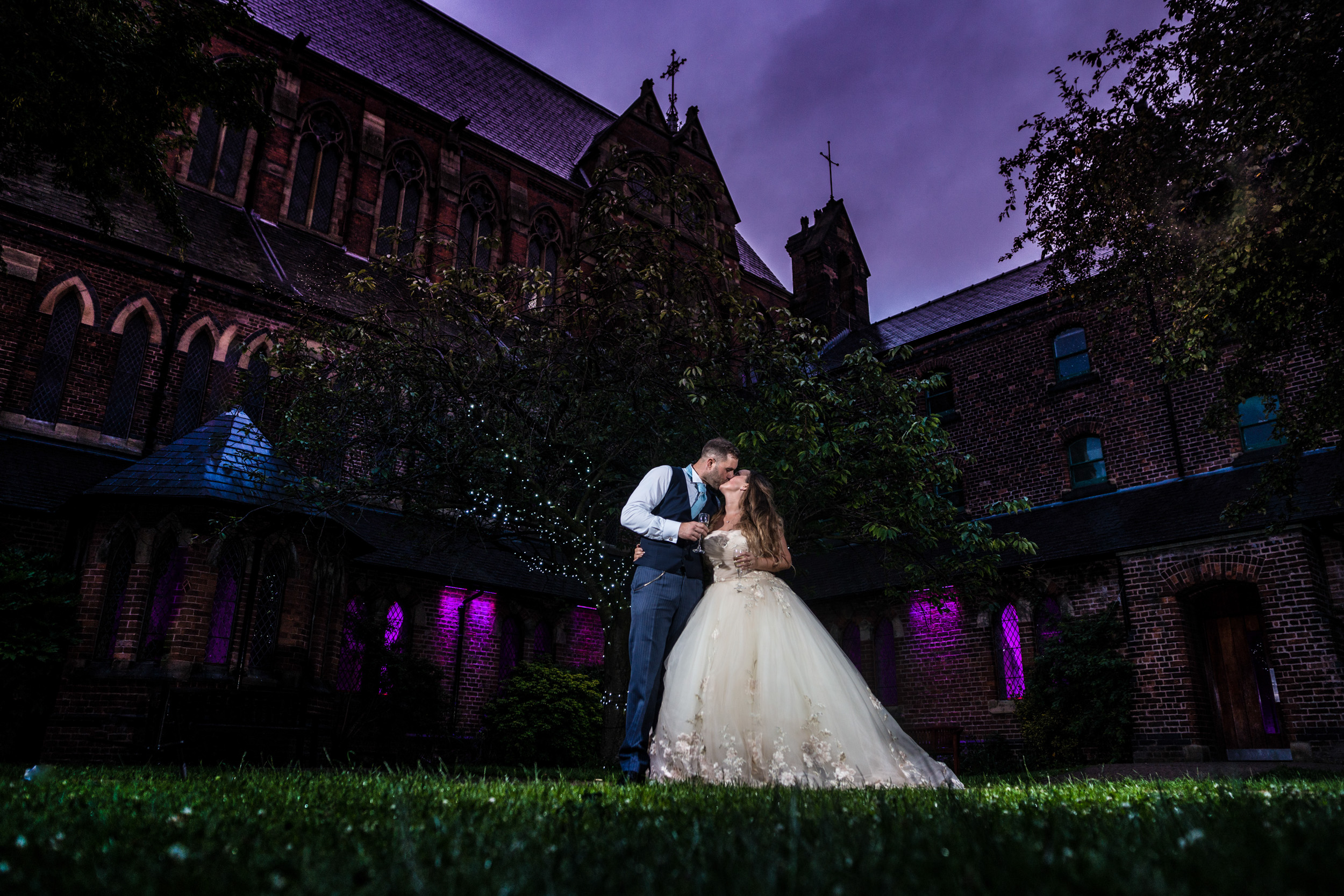 Lee and Anne Marie's wedding, Gorton Monastery, Manchester