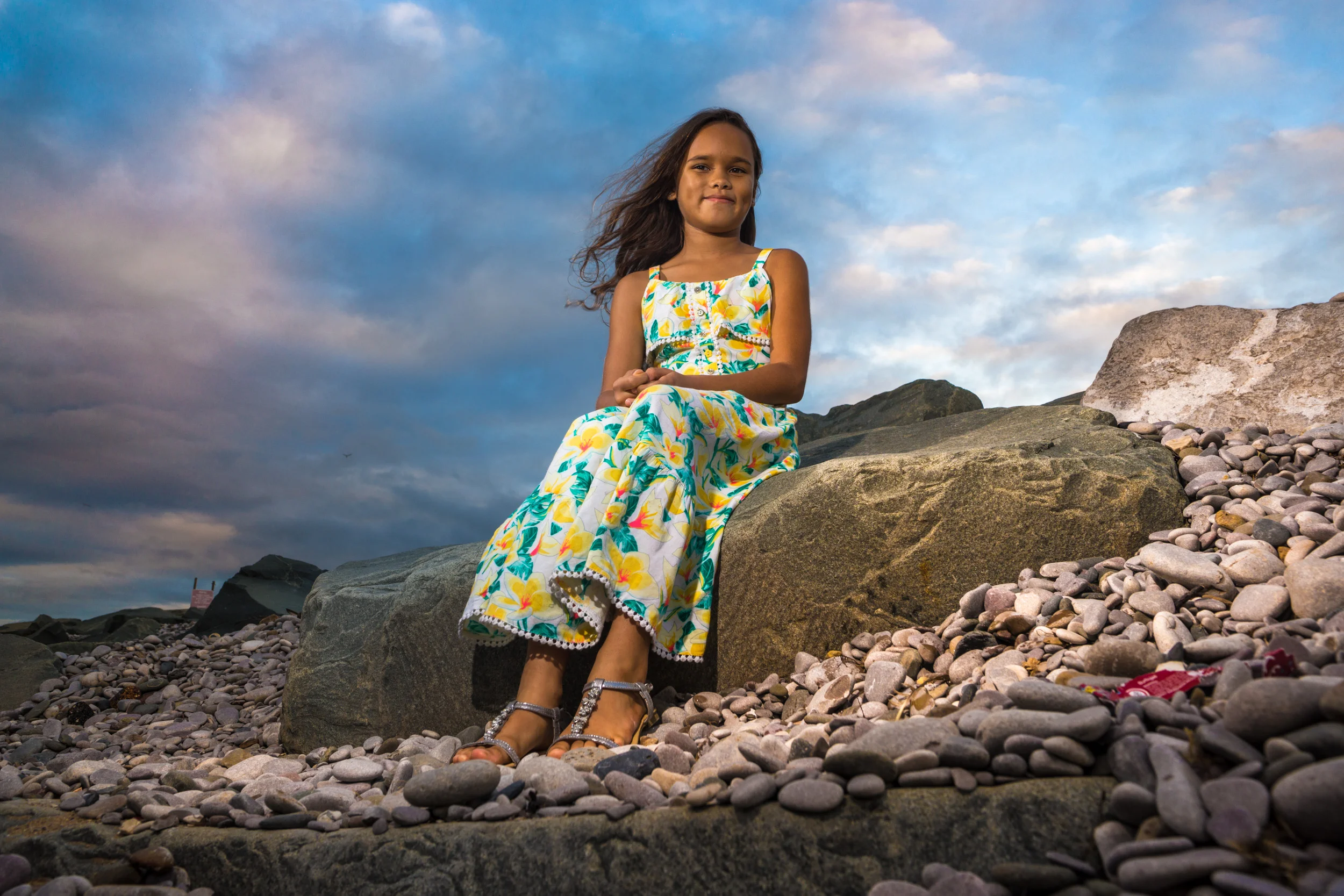 Chloe, Kinmel Bay beach shoot