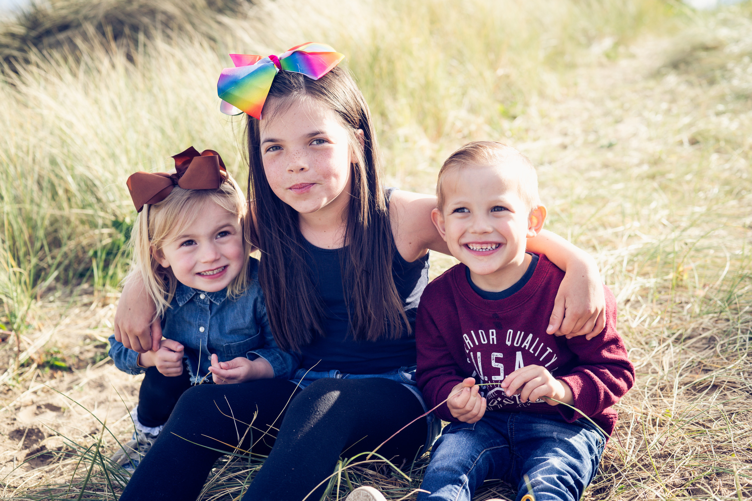 Kinmel Bay beach family shoot