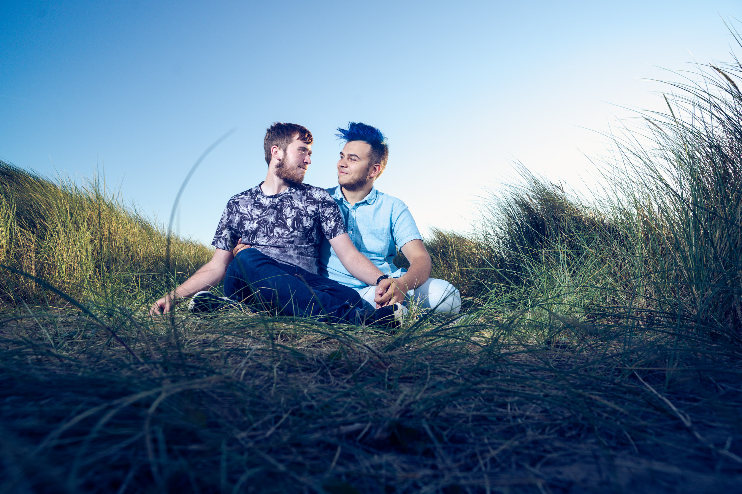 Ash & Josh, Couples Beach shoot.