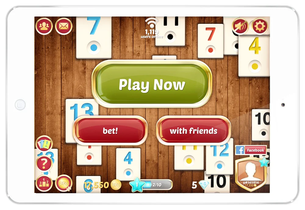 ui for okey pro / for ahoy games
