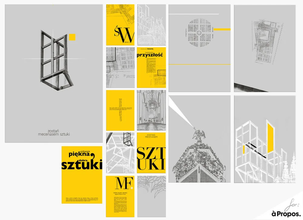typography + illustrations for studio apropos