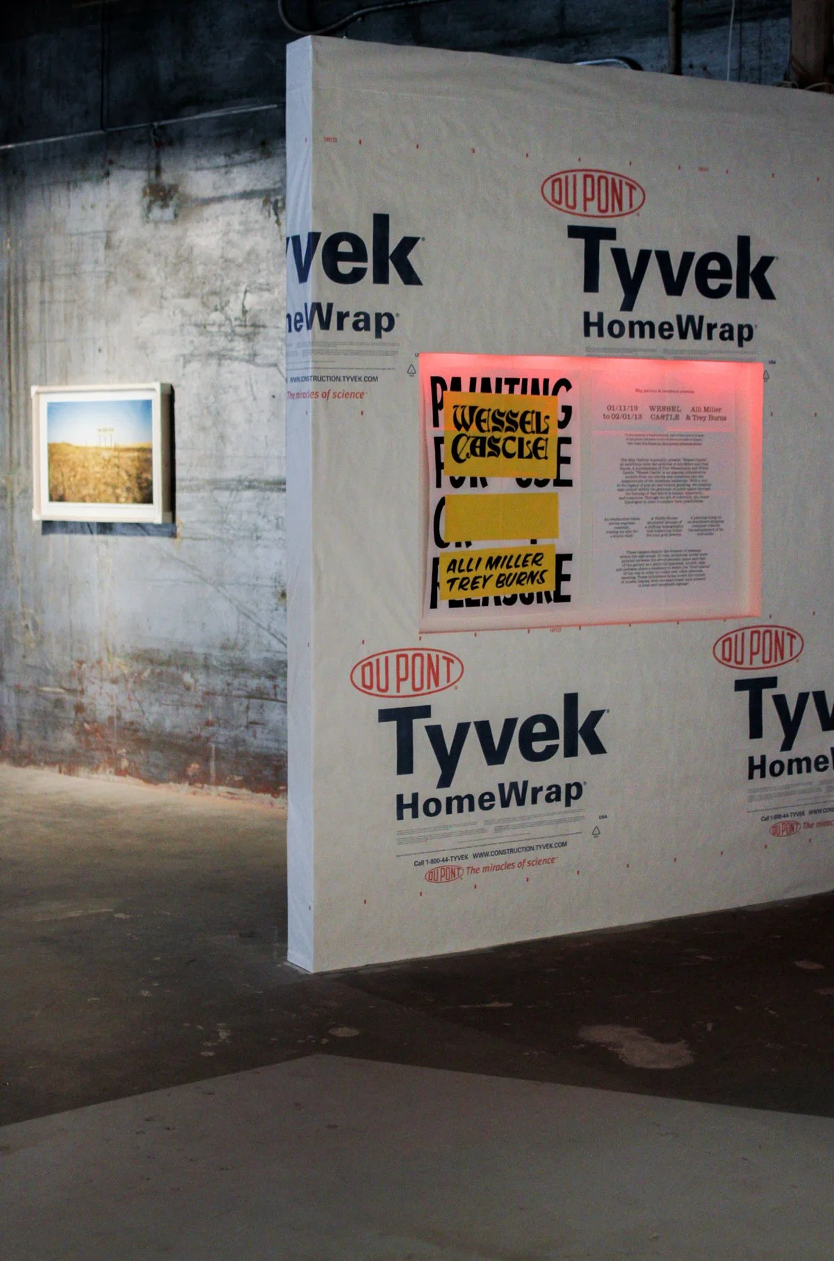 Alli Miller & Trey Burns</br>WESSEL CASTLE</br>at May gallery & residency