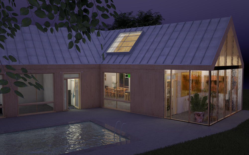 Concept Design and Plans</br>for Kopper House, R.I.<br>