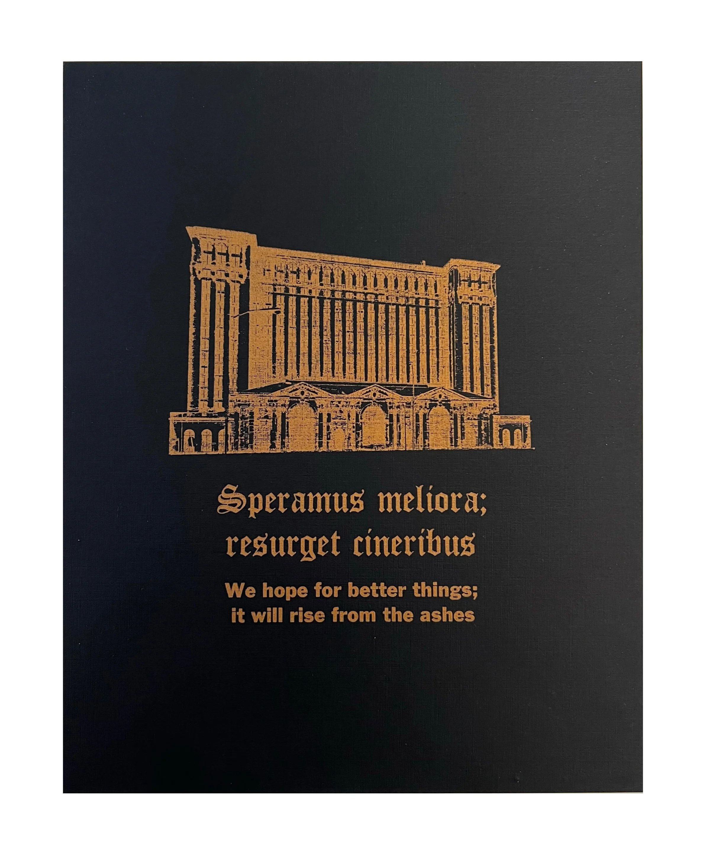 Detroit Motto Print