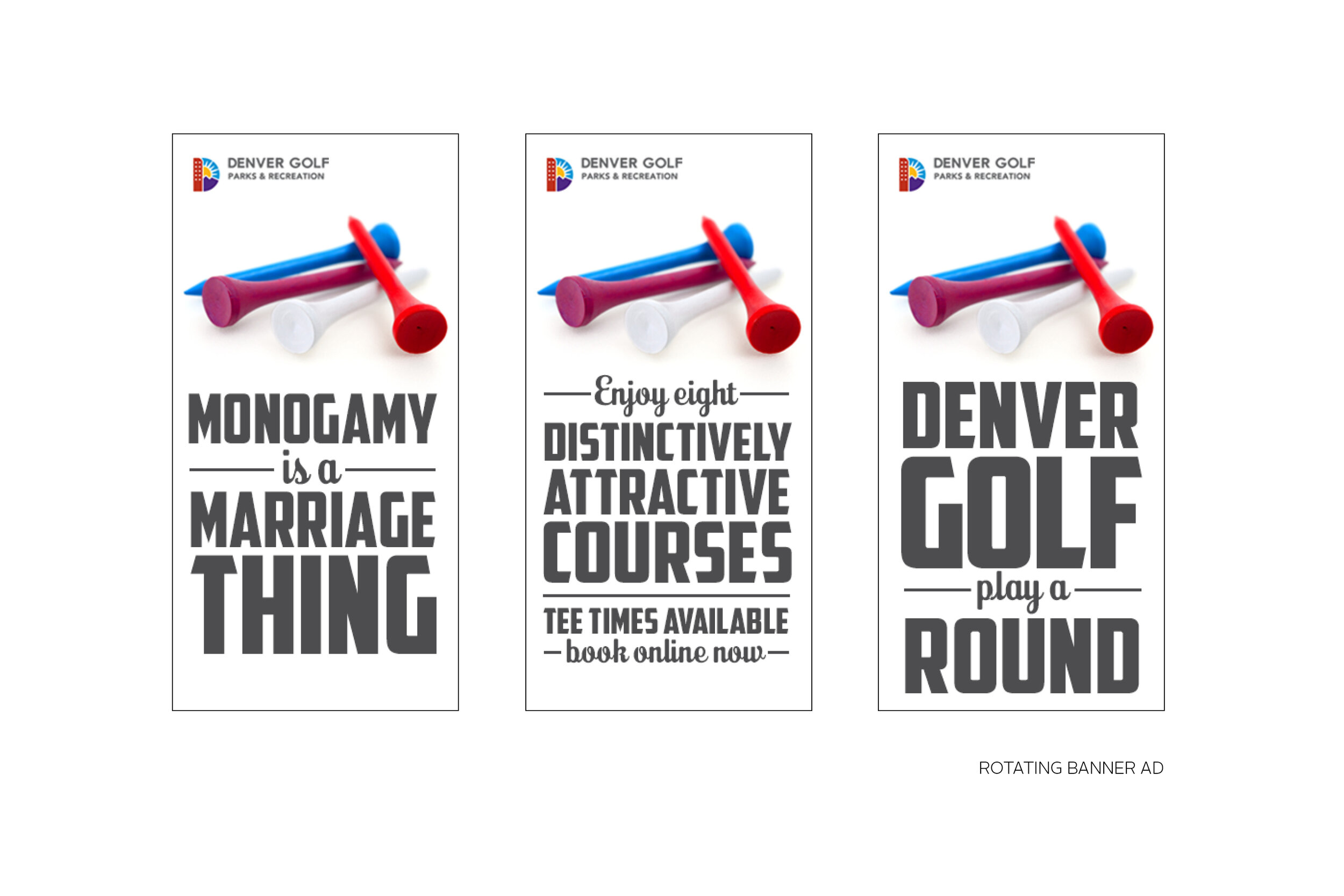  For people newer to the game, it's undeniable how many other recreational persuasions there are in Colorado. So we poked fun at these endeavors and invited newbees to keep giving golf a run.  