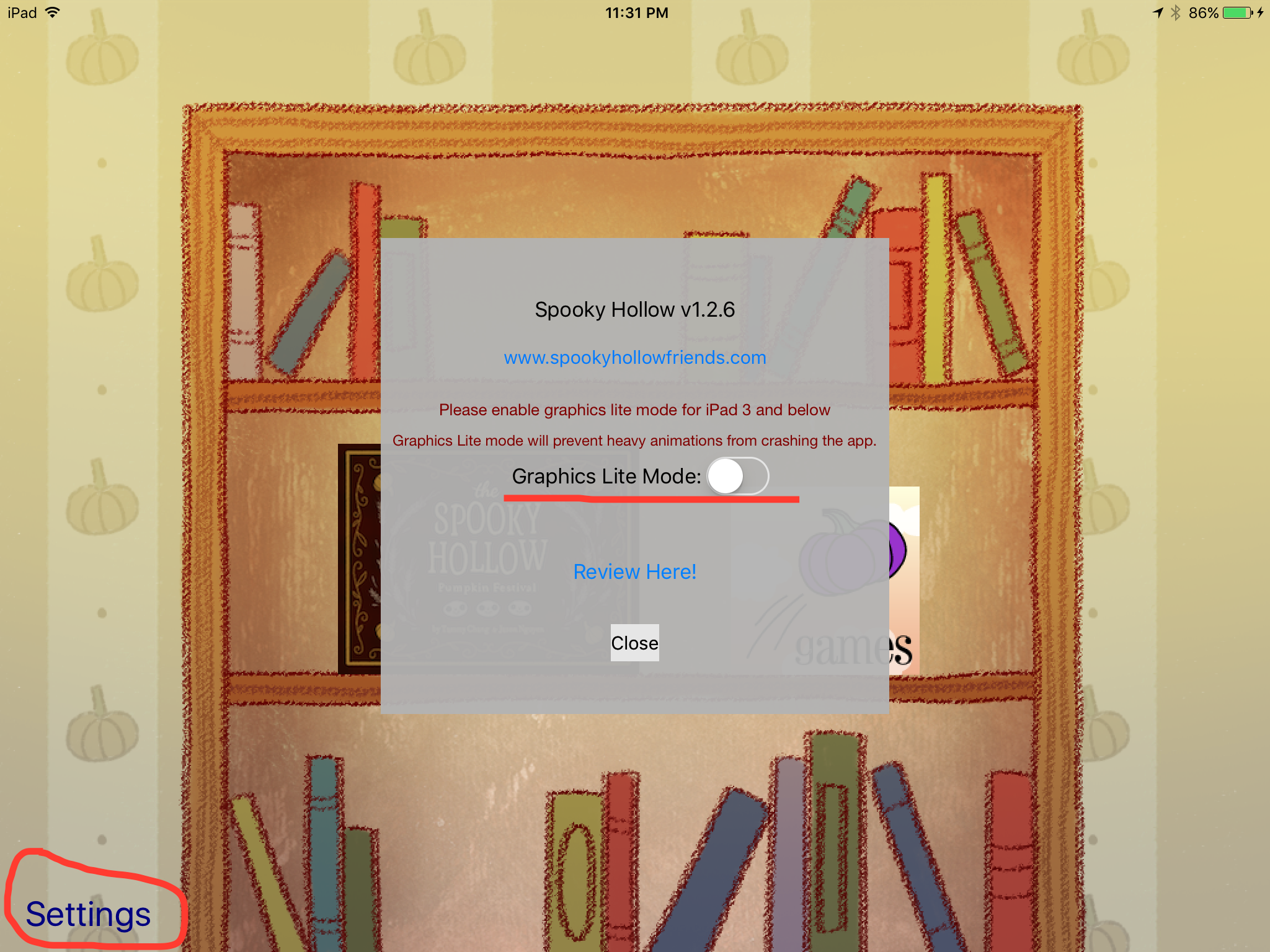 Enabling/Disabling Graphics Lite Mode