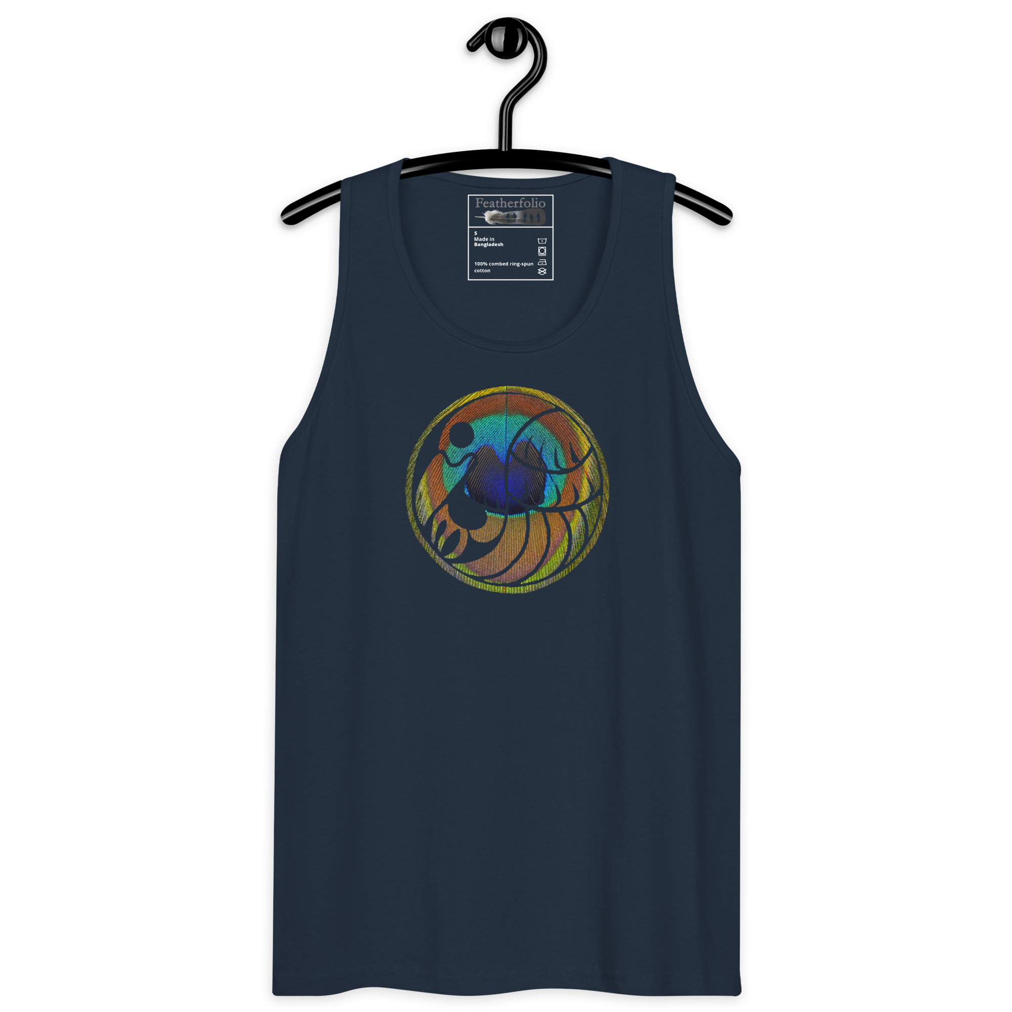 mens-premium-tank-top-navy-front-6a1e1c2223fe0.png