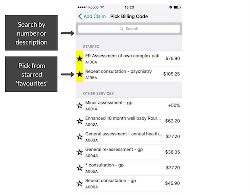 Mobile Billing App - How to Add a Claim 2.png