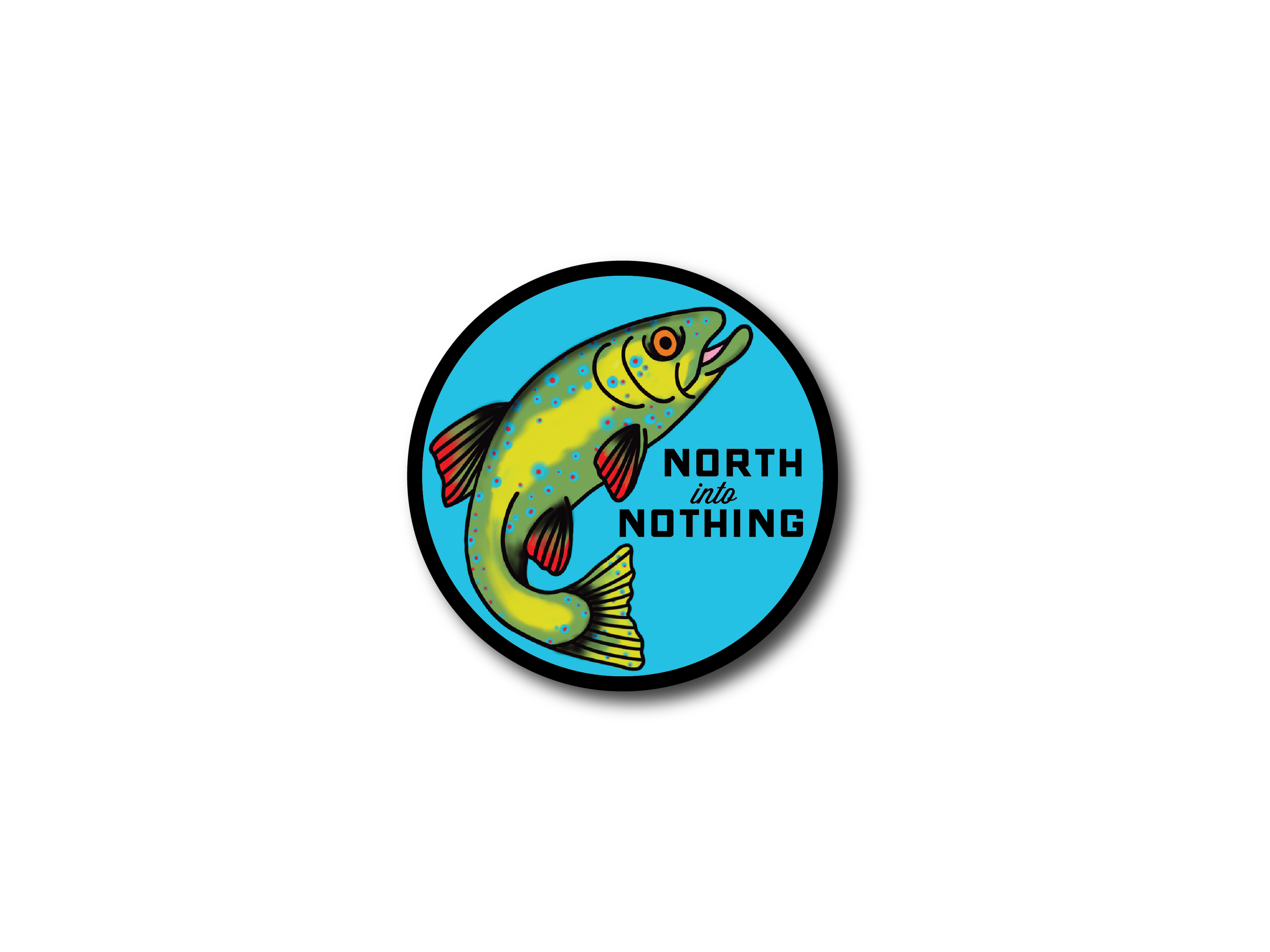FISH IN WATER STICKER