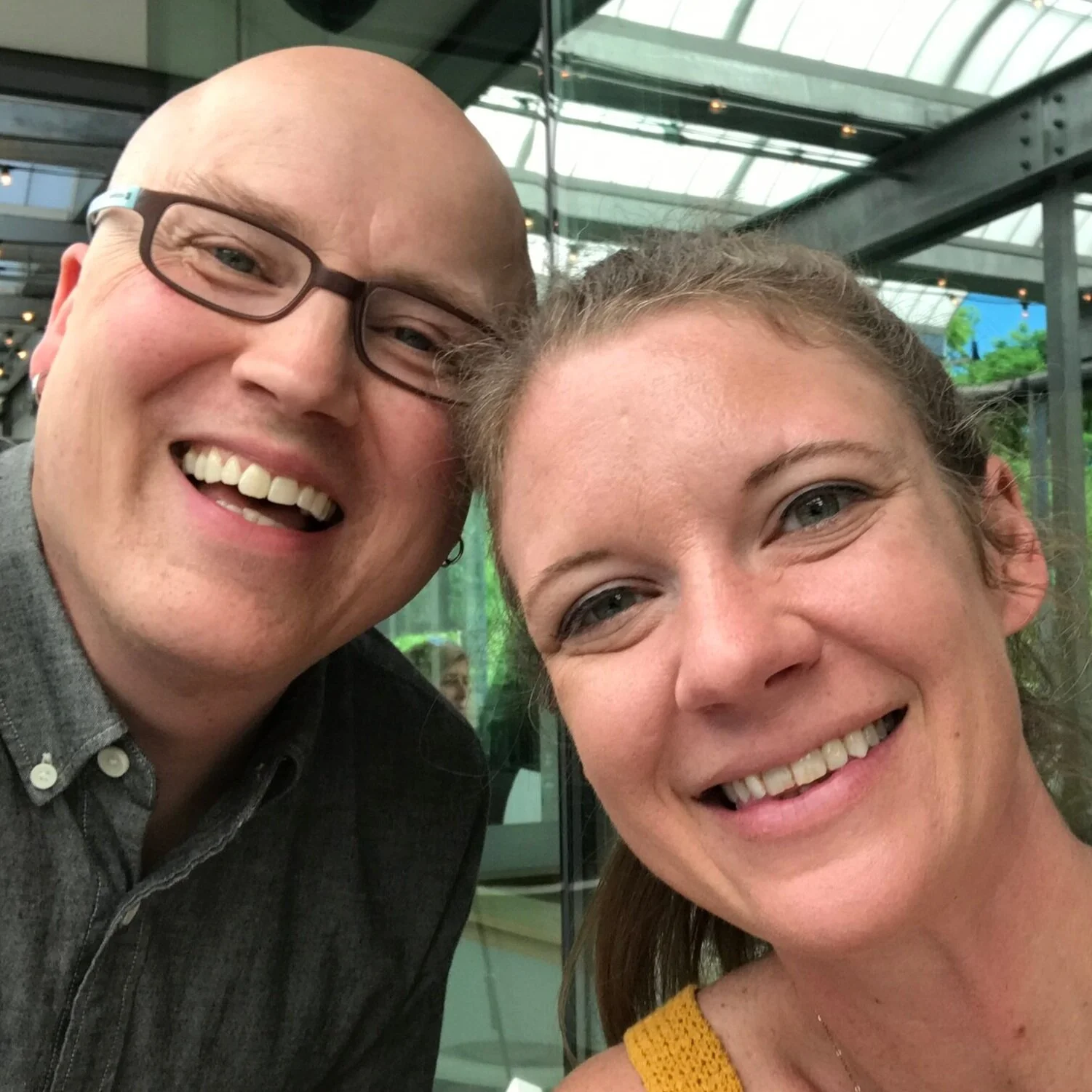 Brent Baldwin and Laura Wood
