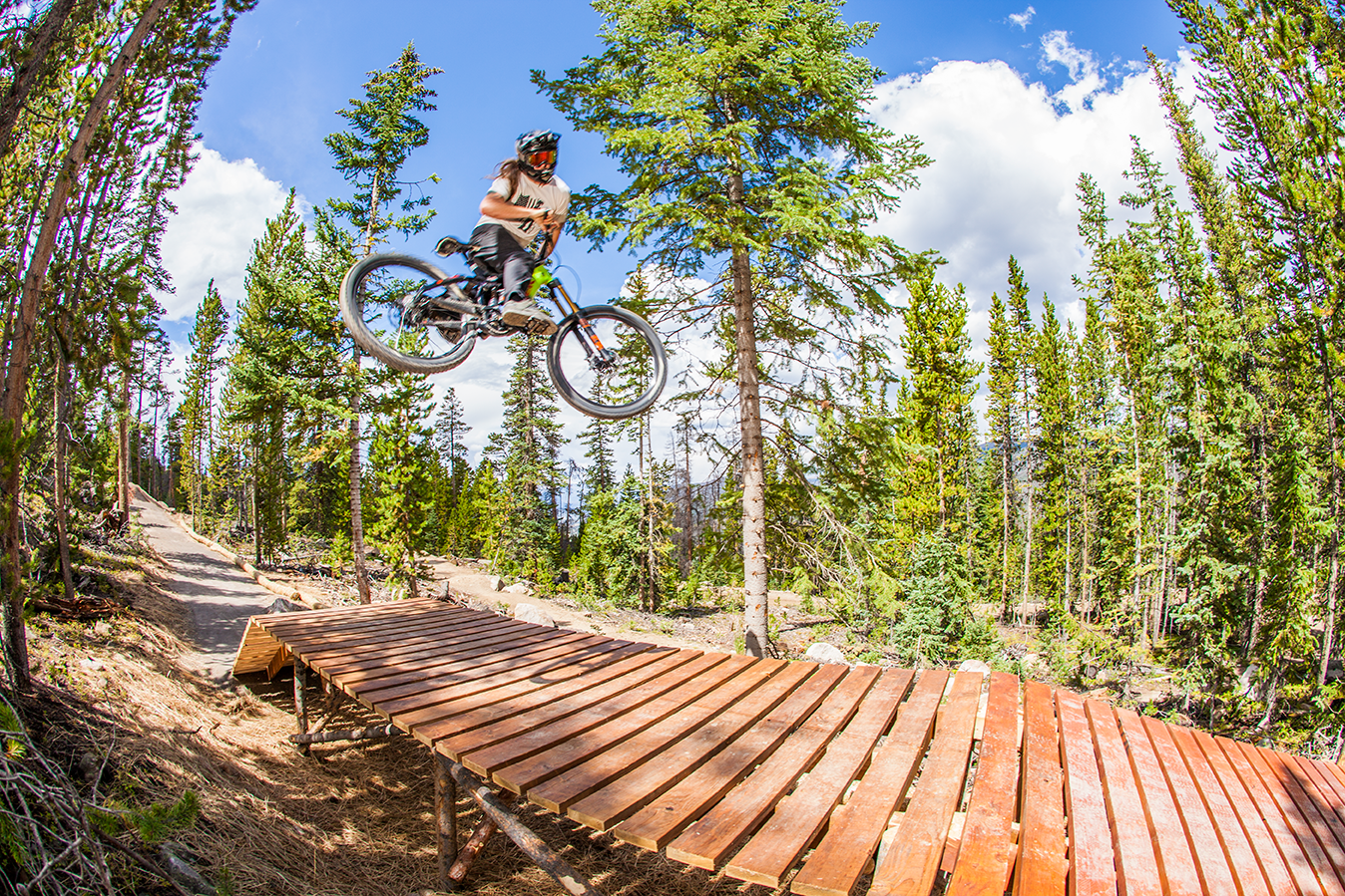 T Mitch sending it sideways testing out the new trestle feature on Holy Roller