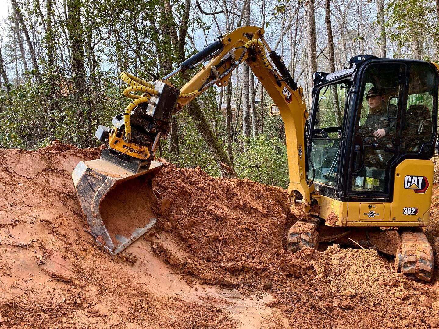 Machine finished berms for your shredding pleasure!

#nextgen #cat #miniexcavator #engcon #ProvenByYou #CatConstruction #letsdothework #sorryforpartying 
@catconstruction #berm #tiltrotator