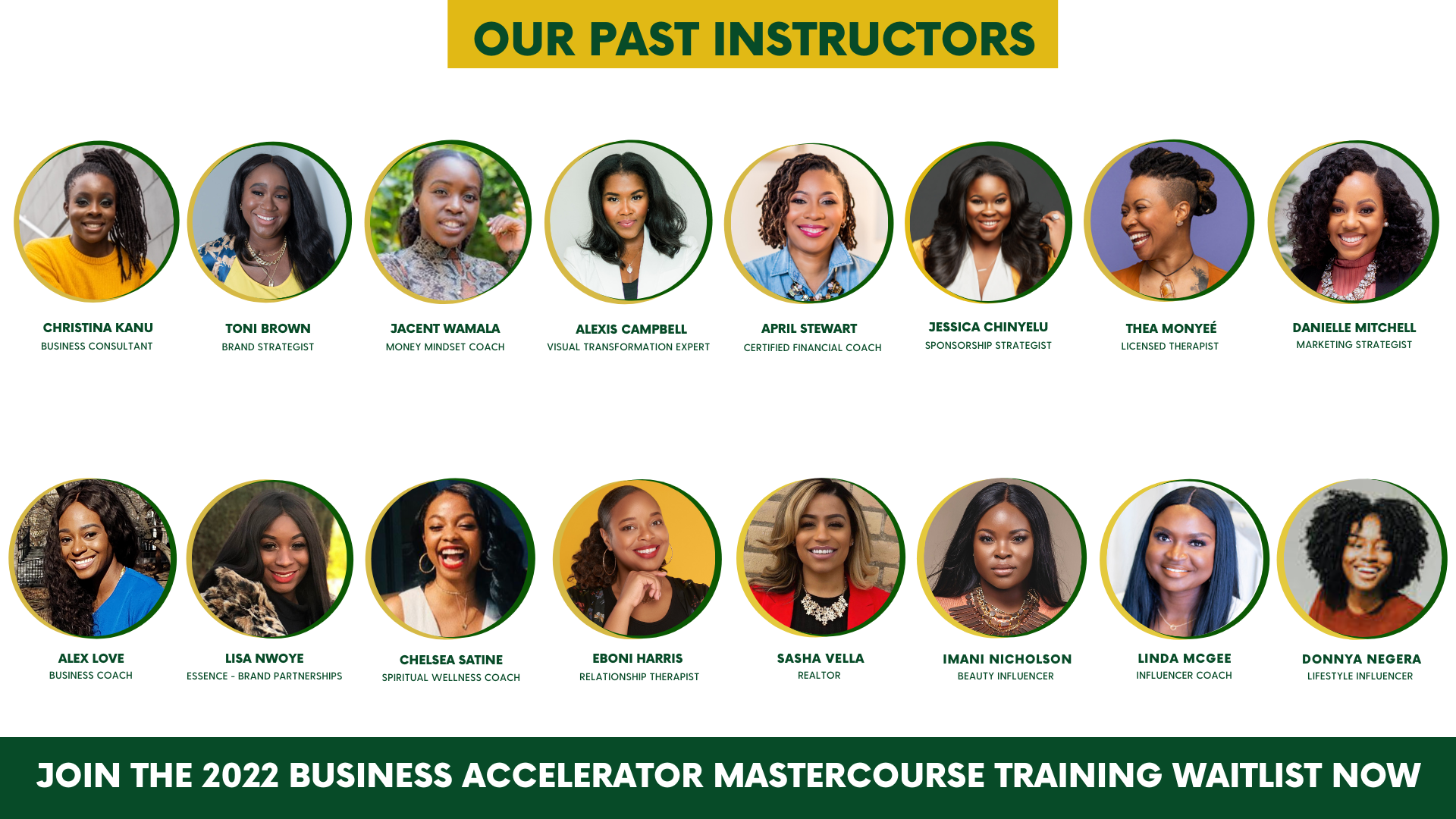 Business Accelerator MasterCourse Training Program For Female Entrepreneurs