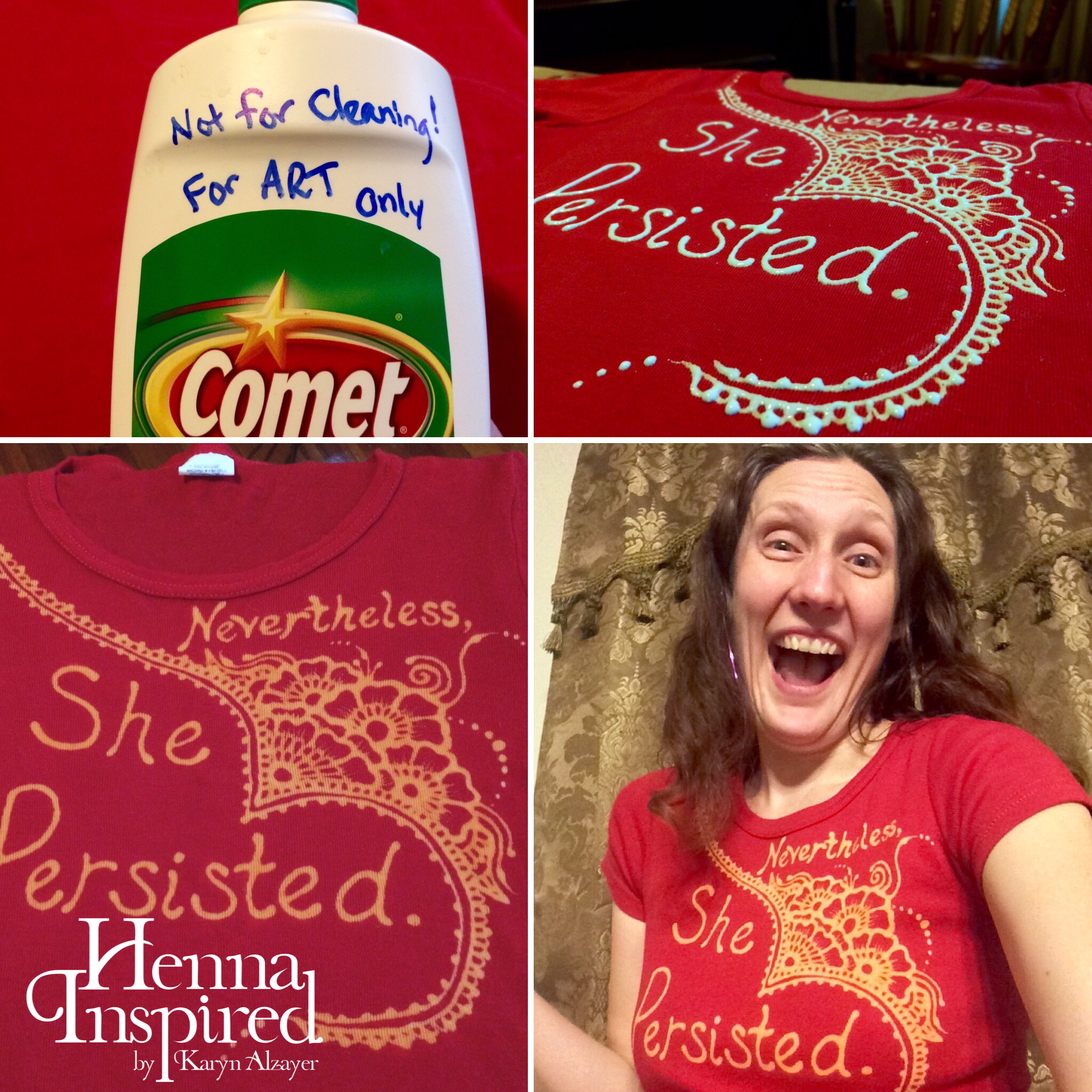 Henna-style Bleaching