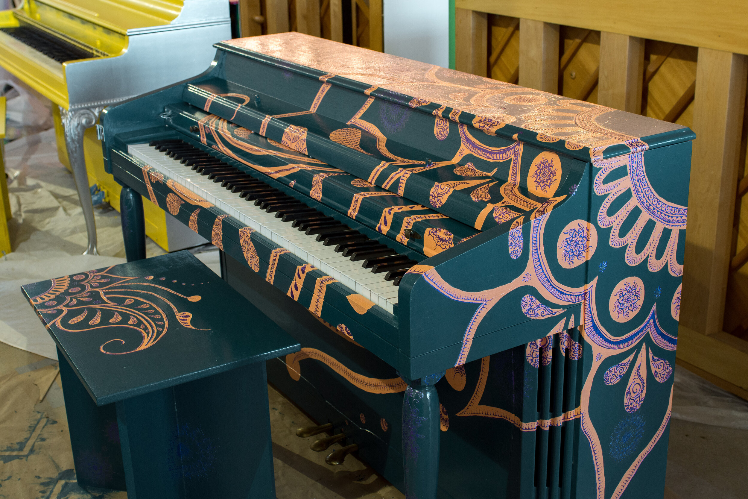  Painted Piano 