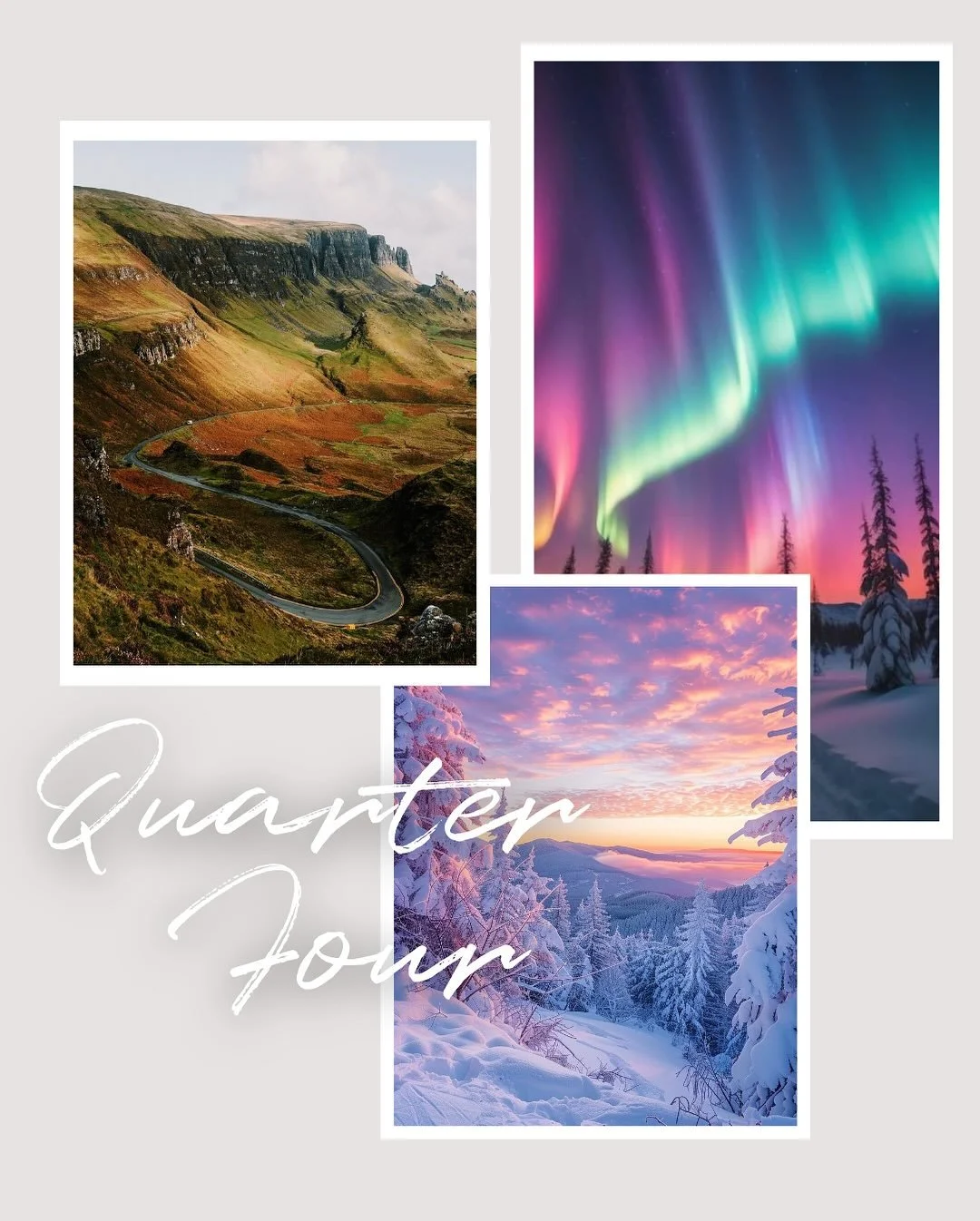 I am so excited to show you all our inspiration for Quarter Four, our final trio of NATURE&rsquo;S PALETTE 🌿🍄🌅🪸🌺

I am so excited to show you all our inspiration for Quarter Four of NATURE&rsquo;S PALETTE 🌿🍄🌅🪸🌺  October: HIGHLANDS ⛰️🍂
 Ins