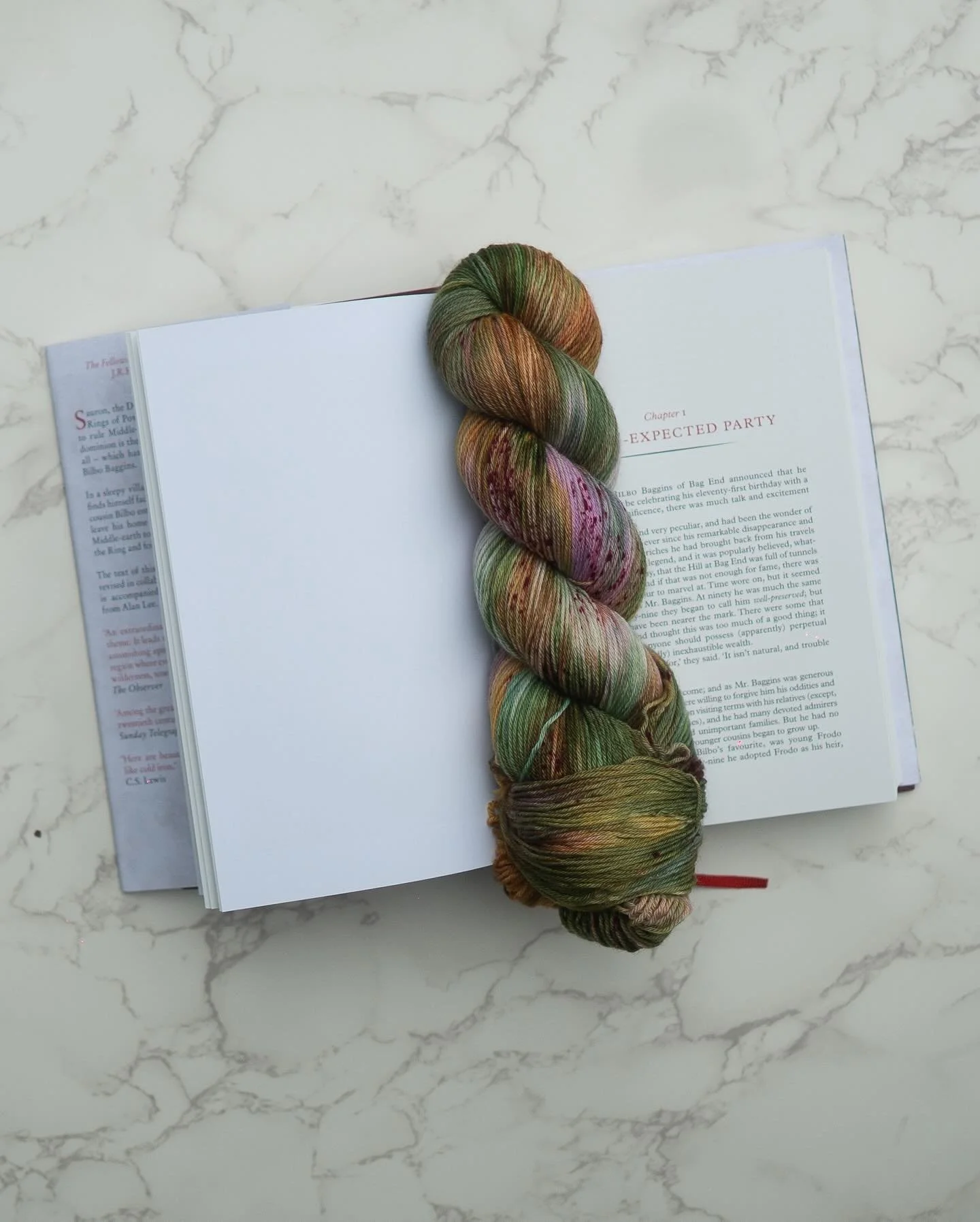 I cordially invite you to celebrate the first colourway in our new collection&hellip; 

A LONG-EXPECTED PARTY 🎊🥳🎉

Inspired by the colourful decorations and flowers of bilbos garden, we&rsquo;ve layered the earthy tones of the shire with colourful