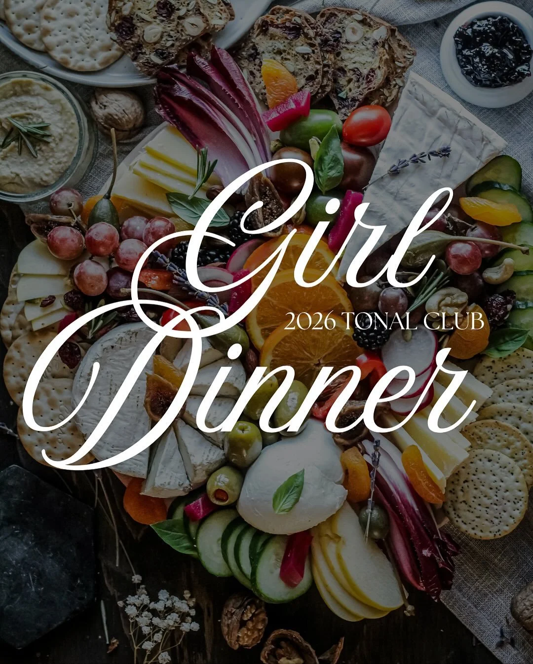 I am so excited to formally introduce you to our 2026 Mystery Yarn Club&hellip; GIRL DINNER 🥒🫜🧀🍷🫐🍑🍣

This year will be an exploration of tonal colours inspired by my favourite picky bits. Bringing Girl Dinner to life through the different tone