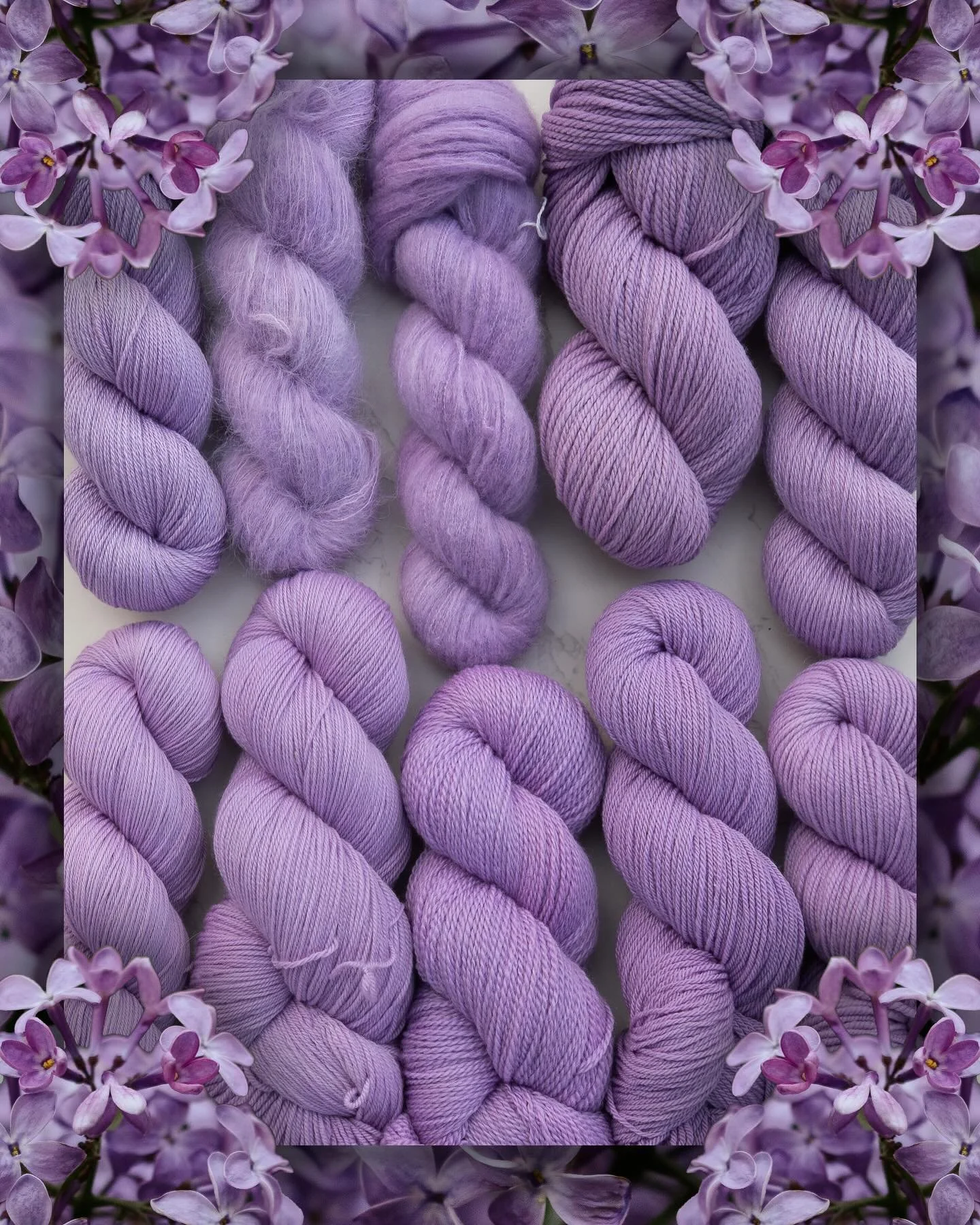 LILAC 🪻

Last but certainly not least, we&rsquo;ve got a brand new colourway joining the lineup for this collection. This warm pastel purple is potentially my favourite purple we&rsquo;ve ever created. 💜🥹 

Bases L-R top: Bamboo Sock, Swimming Sur