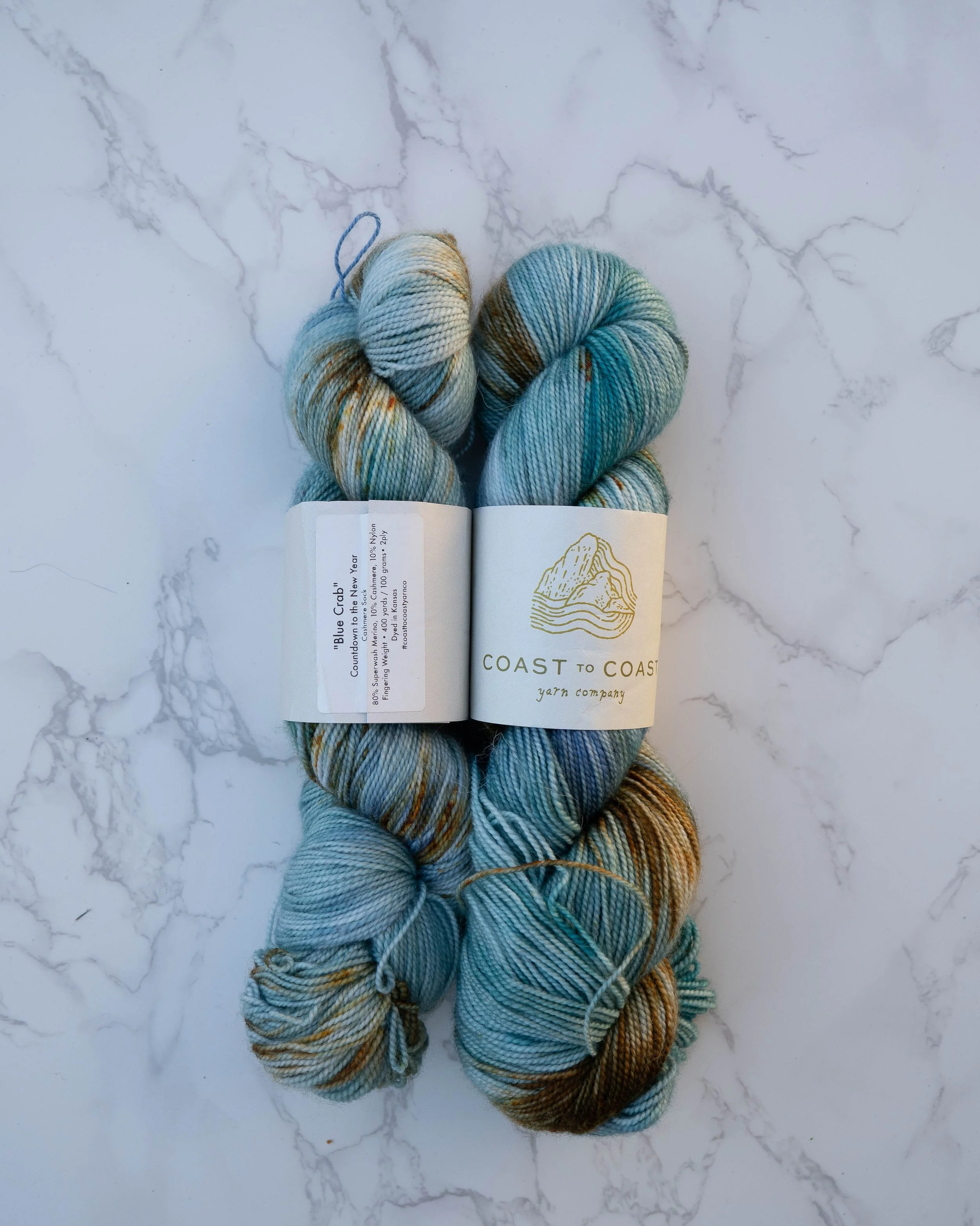 Coast to Coast Yarn Co - Blue Crab