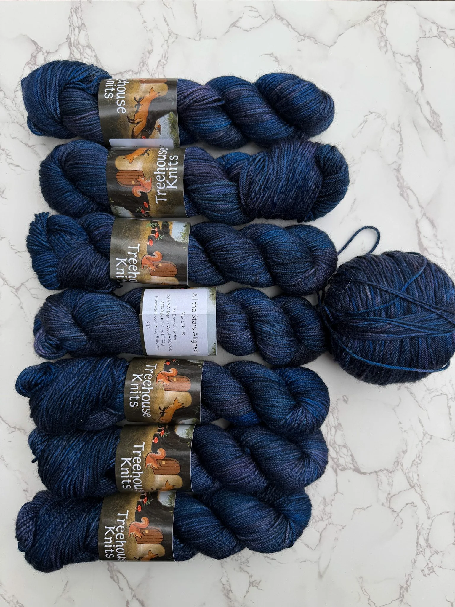 Treehouse Knits - All The Starts Aligned (7 skeins 1 cake)